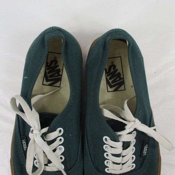VANS Unisex Green Skateboarding Shoes Size 7 - Picture 4 of 8